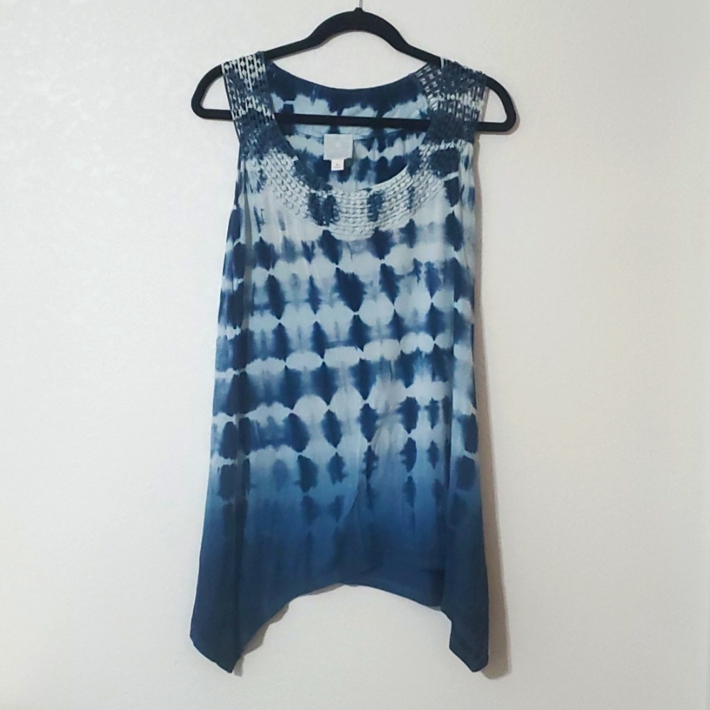Fun blue tank
